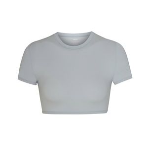 NWT SKIMS SUPER CROP SHIRT